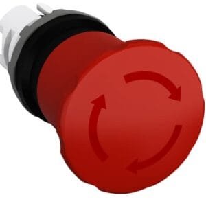 ABB Emergency Stop Push Button | 1SFA616502-R1002 | Red